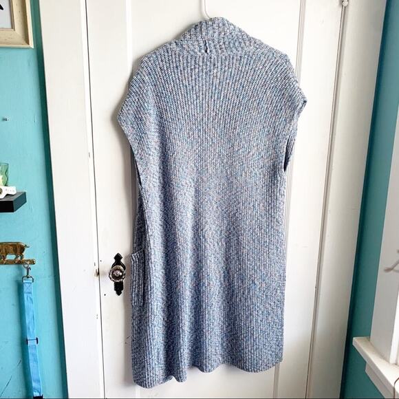 CAbi Love Carol Napa Knit Blue Cardigan Sweater Duster Size Small S #3165 - Picture 13 of 15